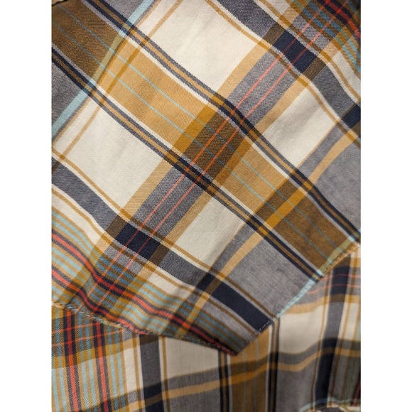 Guy's Shop Hollister Plaid Button Down Shirt Size Medium - Picture 4 of 4